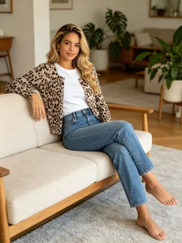 Blusa animal print