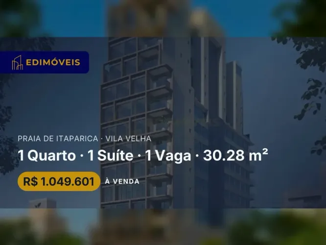 Studio cobertura em Praia de Itaparica, próximo ao mar e com lazer completo