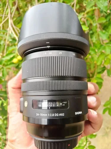 Lente Canon Sigma 24-70 f2.8 ART