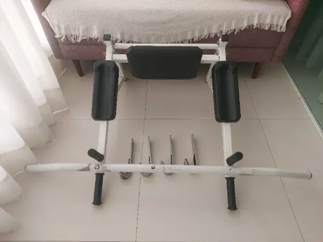 Barra Fixa de Parede e Paralela Multifuncional 3 em 1 Pull-up