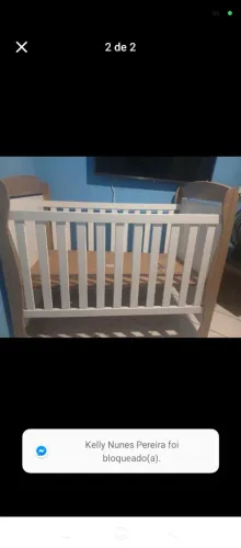 Berço Enorme que vira cama,sem colchão se buscar hoje dou desconto