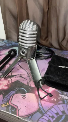 Microfone Samson Meteor Mic USB Condenser Profissional