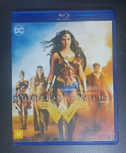 Bluray original Mulher Maravilha DC Comics  Gal Gadot