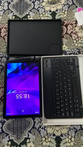 Tablet 10.1? com Teclado+Mouse 6GB RAM 128GB Android 13 Câmera 50MP