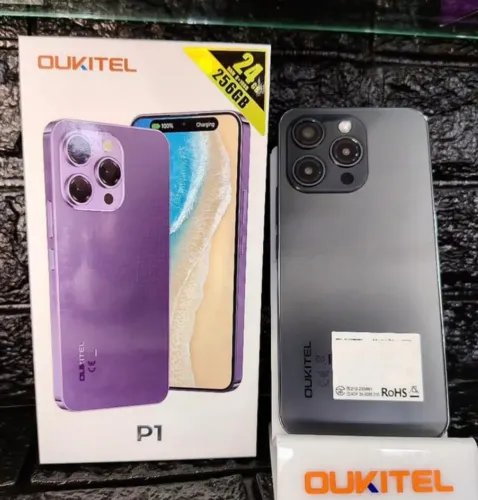 Oukitel P1 256Gb/8Ram Black (GLOBAL) - Novo Lacrado 