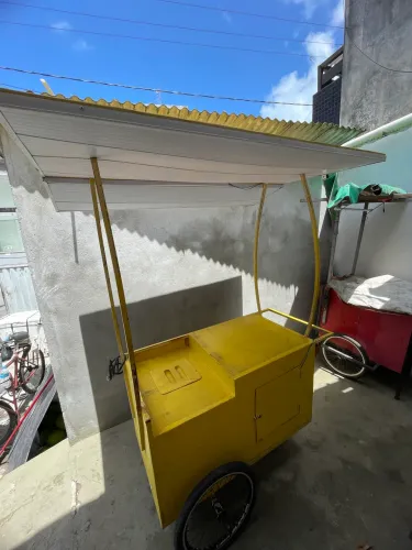 Carrinho de salgados
