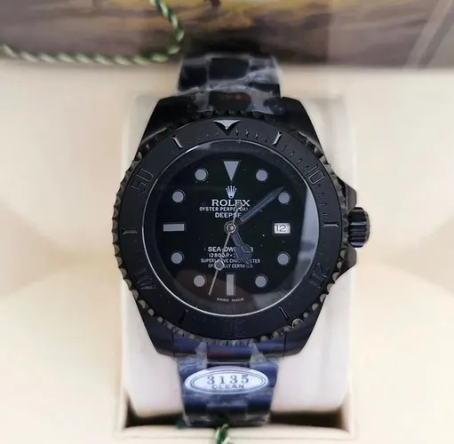 Relógio Rolex SeadWeller Black Clone Eta 3135 Novo