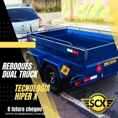 Carretinha Reboque Trucado 2 eixos - A melhor carretinha do Brasil