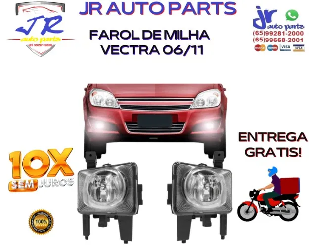 Par Farol de milha Vectra 06/11