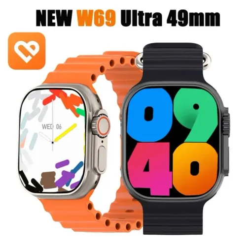 Smartwatch W69 Ultra com memória interna