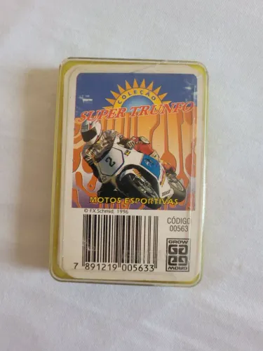 Jogo Super Trunfo - motos - anos 80