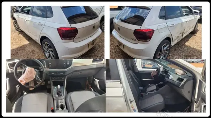 Sucata Volkswagen Polo 200 Automático 1.0 2019 20.000KM