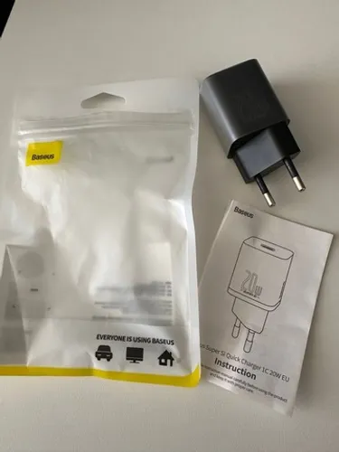 Carregador 20w Baseus Original p/ iPhone