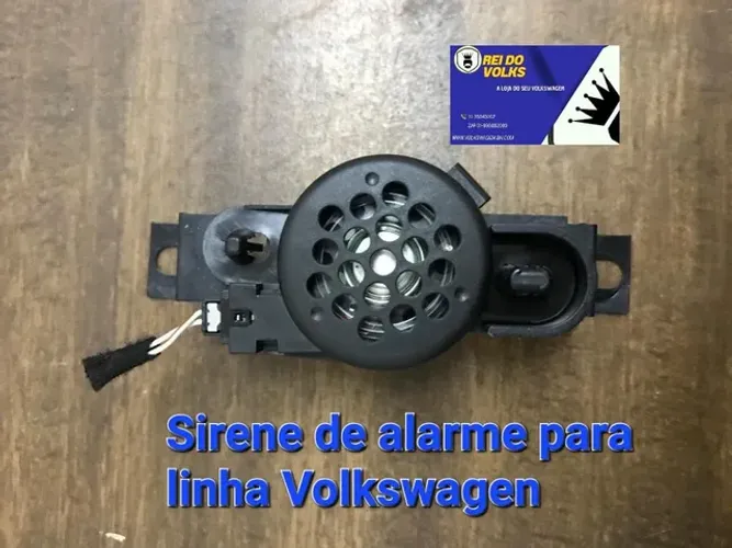 Sirene de alarme para linha Volkswagen