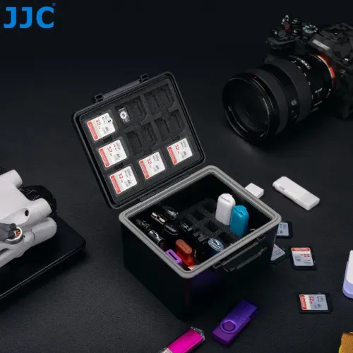 Caixa Organizadora para Flash USB Cartão de Memória SD Micro SD - Case de Armazenamento