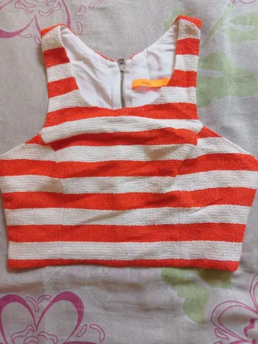 Cropped dress to