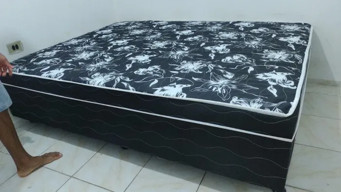 Cama box casal