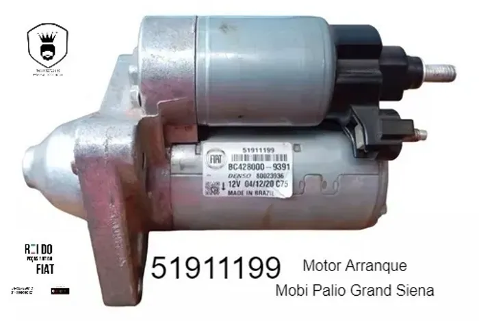 Motor de Arranque Mobi Palio Grand Siena