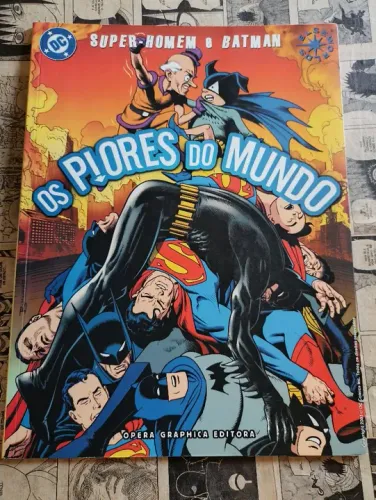 HQ Super-Homem & Batman - Os Piores do Mundo - Edição de Colecionador
