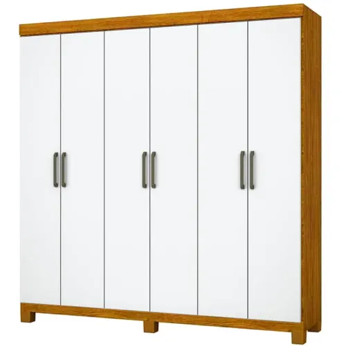 Guarda-roupa seis portas Recife 1.53 - FRETE GRÁTIS 