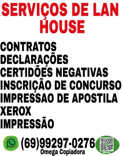 SERVIÇOS DE LAN HOUSE