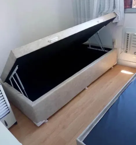 Cama box Bau -Solteiro 