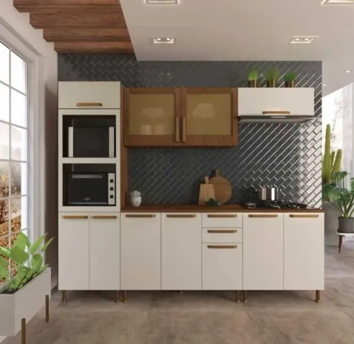Armário de Cozinha Gold 5 Peças (FAZEMOS ENTREGA DF E ENTORNO)