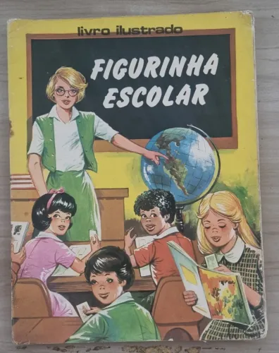Álbum - Figurinha Escolar - Ed.Sadira - Incompleto - Anos 80/90 