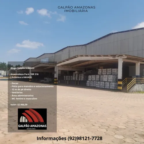 GALPÃO 3.300M² - ANANINDEUA/PA