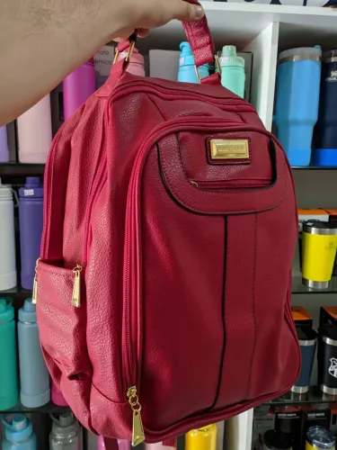Mochila Feminina Vermelha - Nova