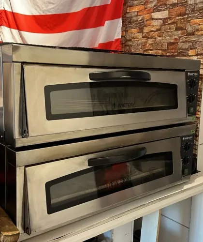 Forno de pizza 80cm refratário Wictory