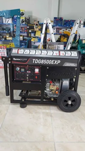 Gerador de energia 7kva a Diesel C/ Partida Elétrica monofásico - Toyama