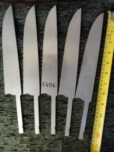Lâminas para facas (Mínimo 5 peças)