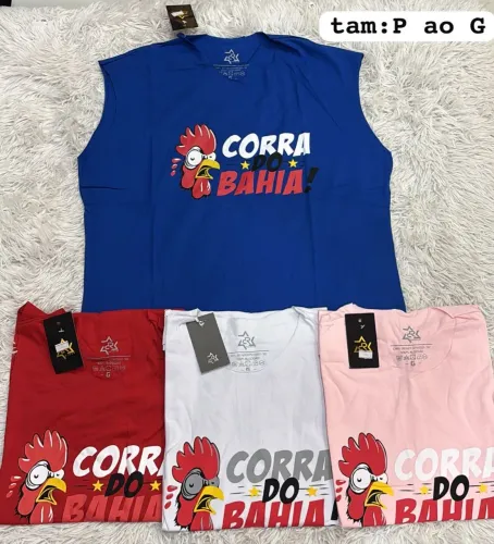 Camiseta Machão Corra do Bahia - Tamanhos P ao G