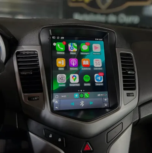Central Multimídia tesla cruze Android 