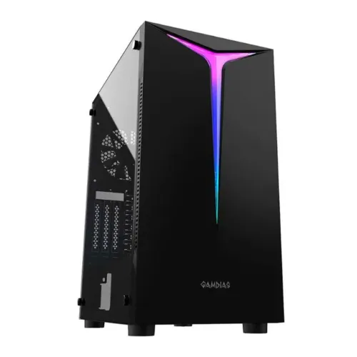 Gabinete Gamer Gamdias Argus E2 Elite Com Led Rgb Frontal - ATX, Micro-ATX - WZetta