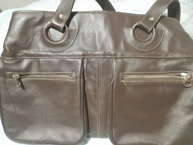Bolsa Thomaz Rabelo Couro Legítimo
