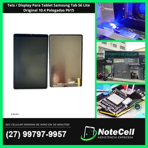 Tela / Display Para Tablet Samsung Tab S6 Lite Original 10.4"  P615