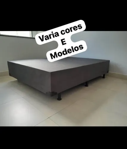 Cama box colchão e base 