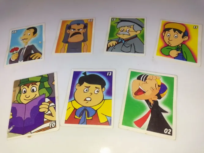 Figurinhas Chaves - Coleção Rara muito antigo 