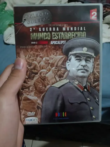 Dvd original, mundo estarrecido
