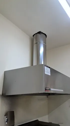 Coifa Industrial Aço Inox Profissional - Hamburgueria ou Restaurante. 