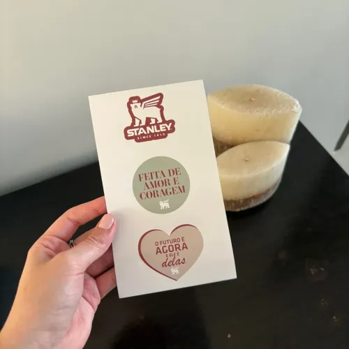 Adesivos Stanley - Feito de Amor e Coragem