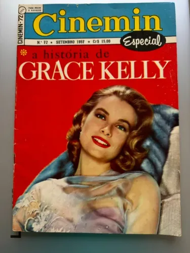 Revista Cinemin - A História de Grace Kelly - Edição Especial - 1957 - Raridade