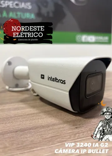 Câmera IP Bullet Intelbras VIP 3240 IA G2
