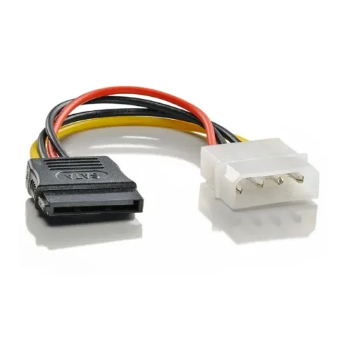  Cabo de Forca SATA para Molex IDE PlusCable PC-STF015 15cm - WZetta