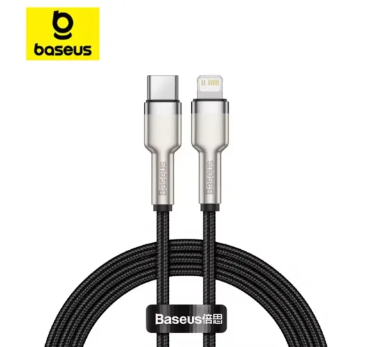 Cabo USB-C Lighting Baseus para iPhone 20w 2M