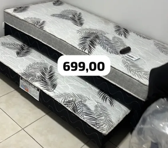 Cama box com auxiliar NovA BrindE