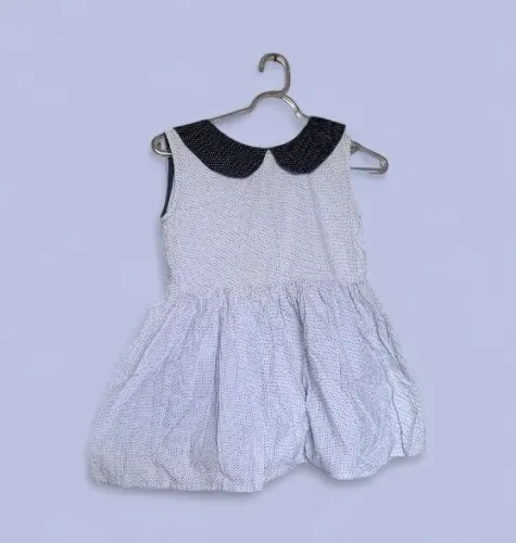 Vestido infantil poá