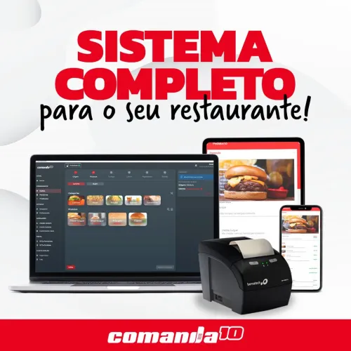 Sistema Completo para Restaurante Comanda 10
